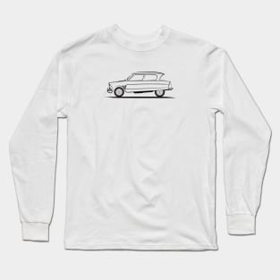 Citroen Ami 6, Ami 8 Black Long Sleeve T-Shirt